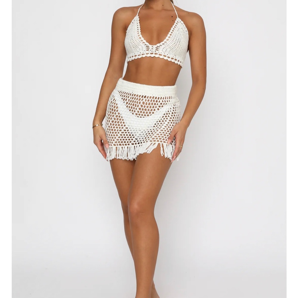 Private Island Crochet Set White